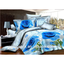 100% polyester brushed disperse print 3d bedding sets/king size 3d bedding set